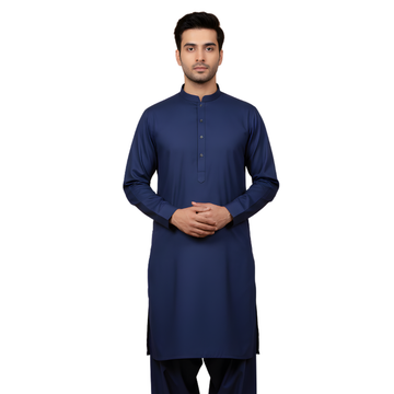 Navy Blue - Premium Wash & Wear