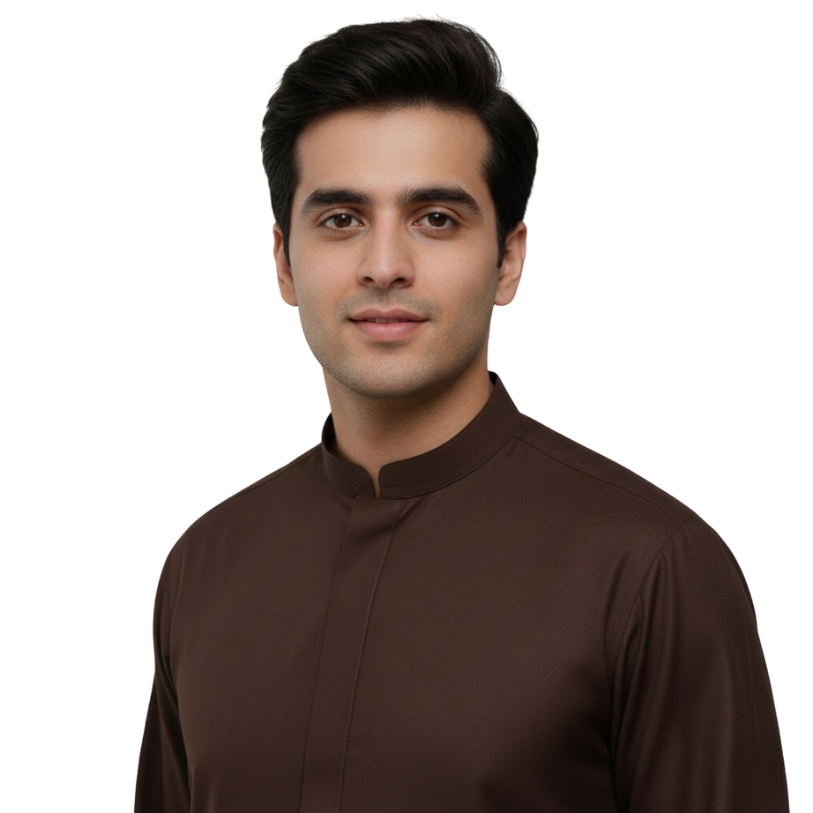 Dark Brown - Premium Wash & Wear