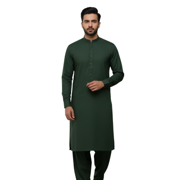 Dark Green - Premium Wash & Wear